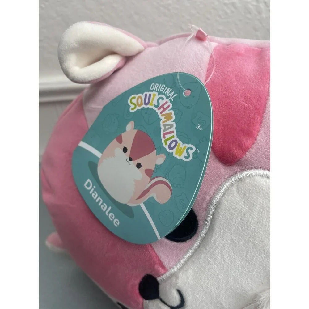 Squishmallows Collection Wildlife Dianalee the Squirrel 10” NWT